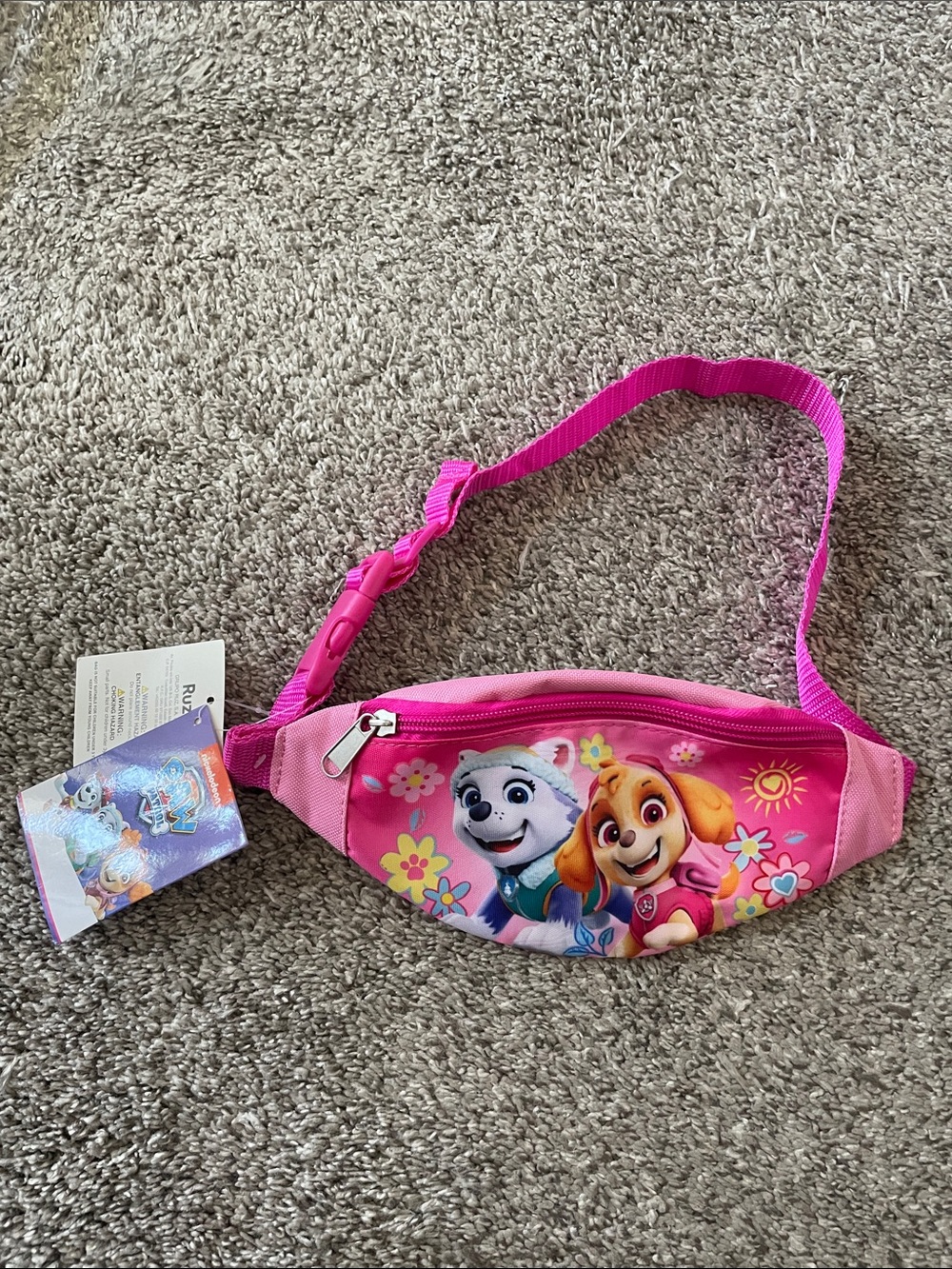 Nickelodeon Pink Paw Patrol Kids Fanny Pack - Picture 2 of 4